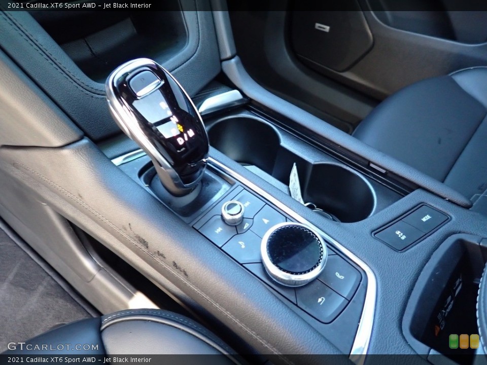 Jet Black Interior Transmission for the 2021 Cadillac XT6 Sport AWD #142805097