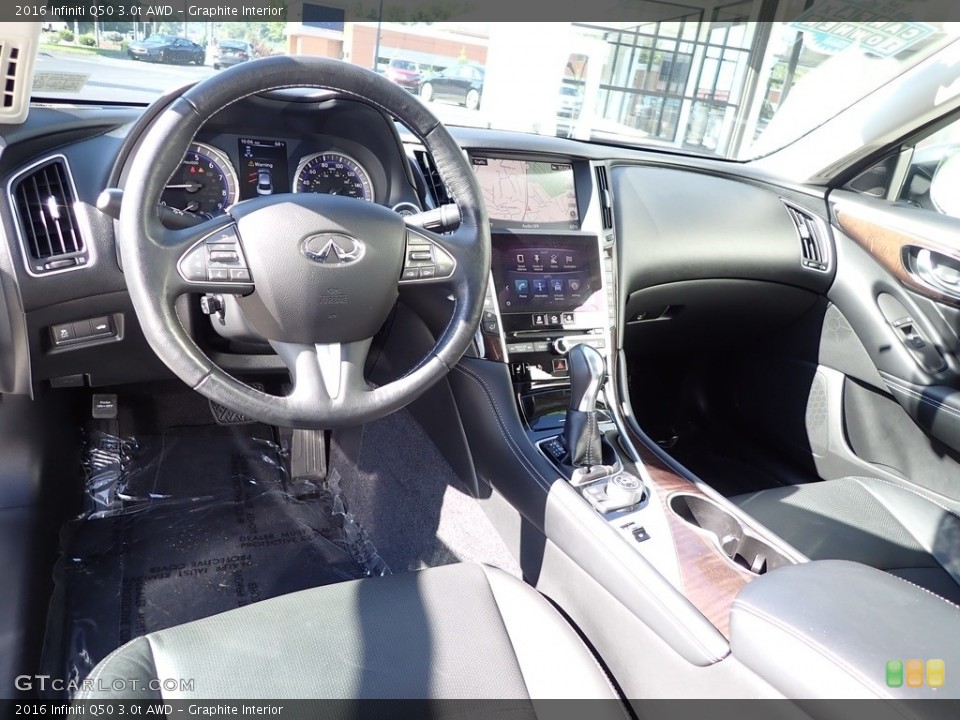 Graphite Interior Dashboard for the 2016 Infiniti Q50 3.0t AWD #142806276