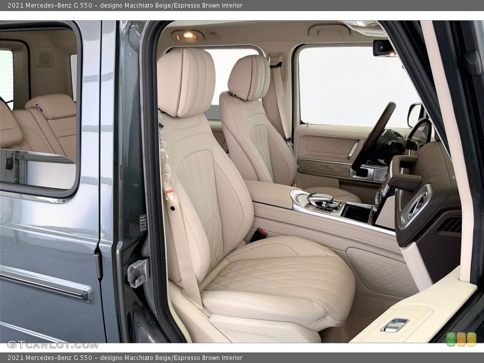 designo Macchiato Beige/Espresso Brown 2021 Mercedes-Benz G Interiors