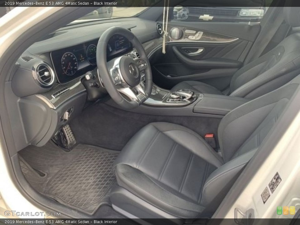 Black Interior Front Seat for the 2019 Mercedes-Benz E 53 AMG 4Matic Sedan #142807611