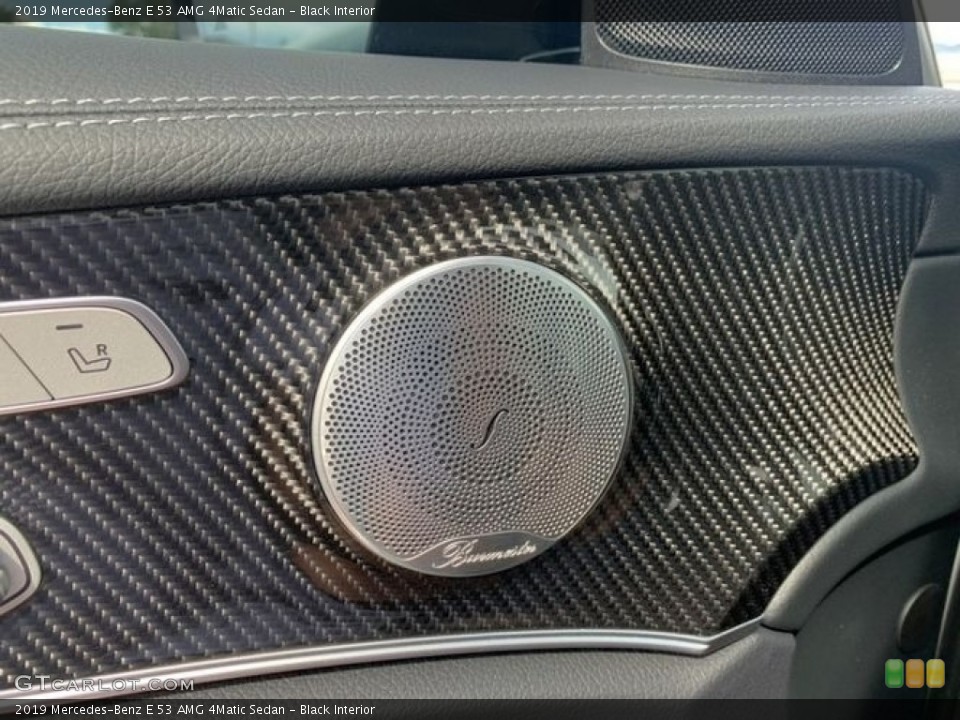 Black Interior Audio System for the 2019 Mercedes-Benz E 53 AMG 4Matic Sedan #142807656