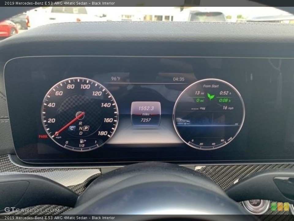 Black Interior Gauges for the 2019 Mercedes-Benz E 53 AMG 4Matic Sedan #142807670
