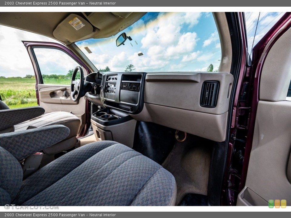 Neutral Interior Dashboard for the 2003 Chevrolet Express 2500 Passenger Van #142808196