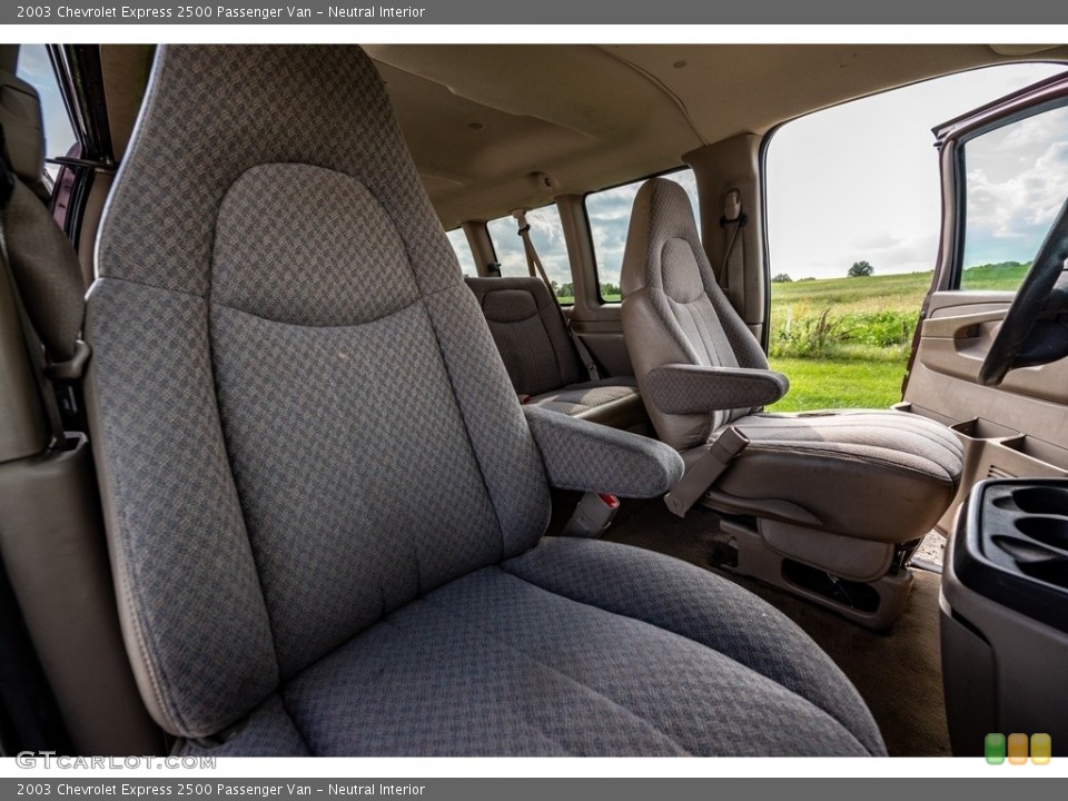 Neutral Interior Front Seat for the 2003 Chevrolet Express 2500 Passenger Van #142808208
