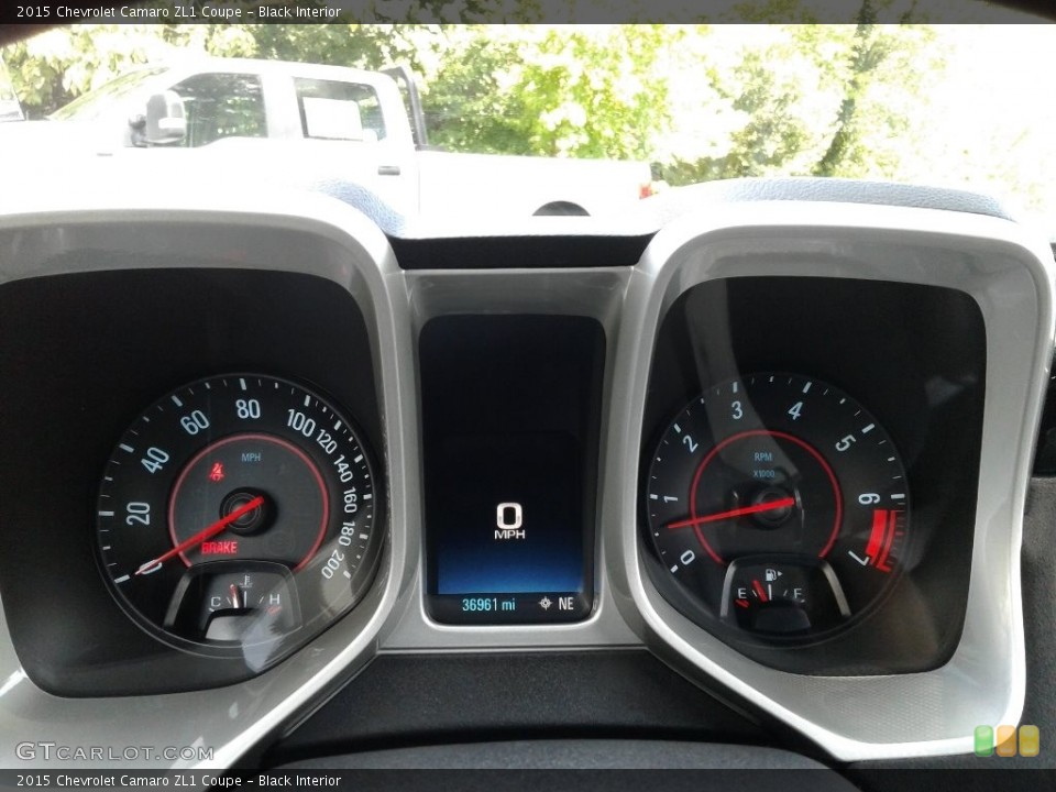 Black Interior Gauges for the 2015 Chevrolet Camaro ZL1 Coupe #142811395
