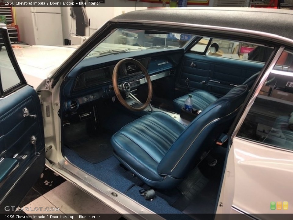 Blue 1966 Chevrolet Impala Interiors