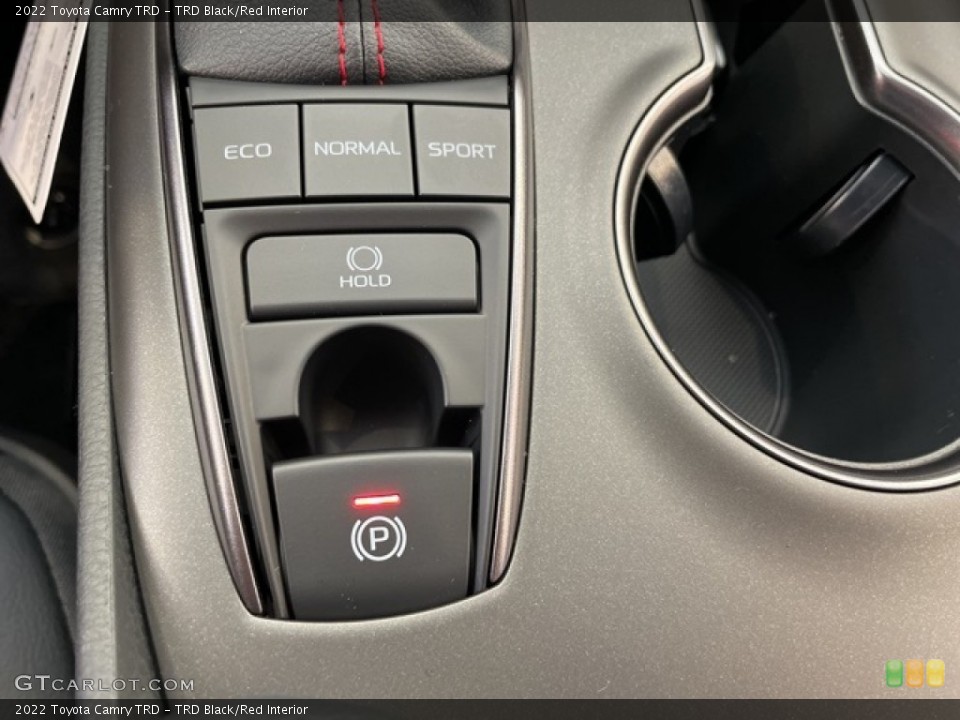 TRD Black/Red Interior Controls for the 2022 Toyota Camry TRD #142817926
