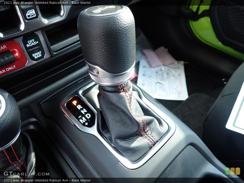 Black Interior Transmission for the 2021 Jeep Wrangler Unlimited Rubicon 4x4 #142818088