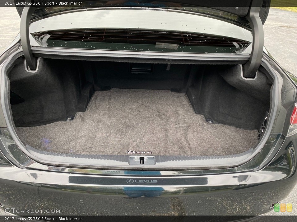 Black Interior Trunk for the 2017 Lexus GS 350 F Sport #142820702