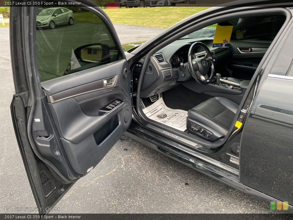Black Interior Door Panel for the 2017 Lexus GS 350 F Sport #142820708