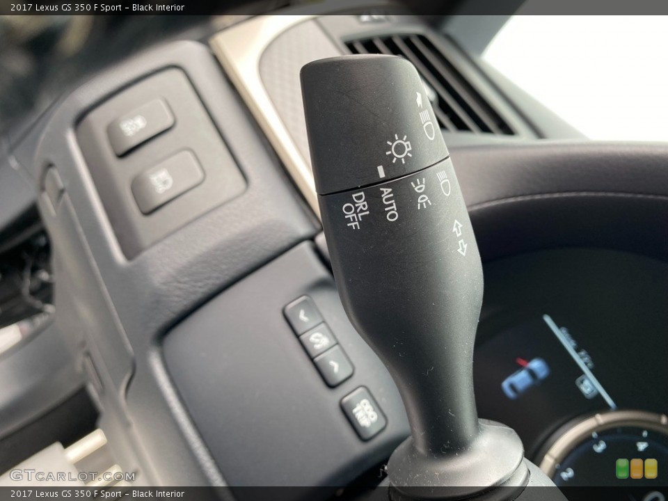 Black Interior Controls for the 2017 Lexus GS 350 F Sport #142820768