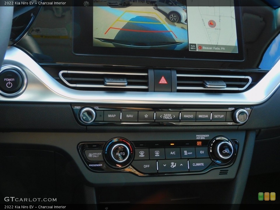 Charcoal Interior Controls for the 2022 Kia Niro EV #142826795