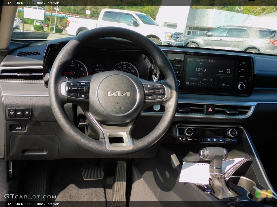Black Interior Dashboard for the 2022 Kia K5 LXS #142827209