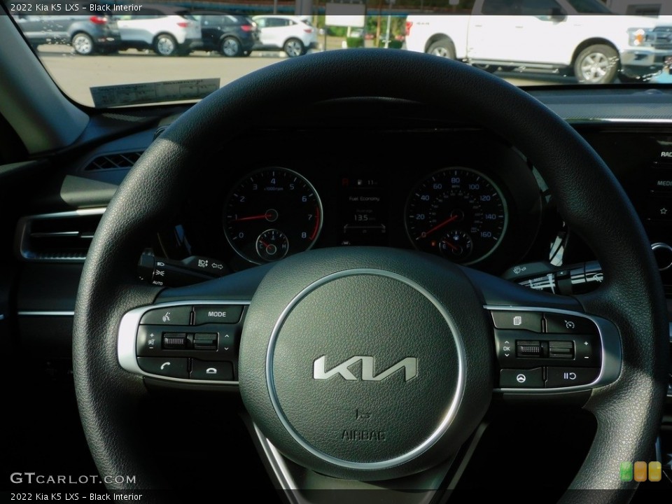 Black Interior Steering Wheel for the 2022 Kia K5 LXS #142827344