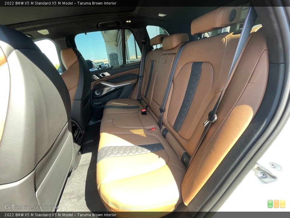 Taruma Brown Interior Rear Seat for the 2022 BMW X5 M  #142832237