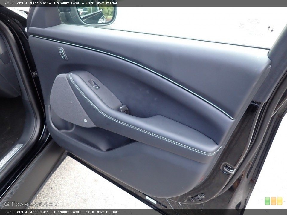 Black Onyx Interior Door Panel for the 2021 Ford Mustang Mach-E Premium eAWD #142833320