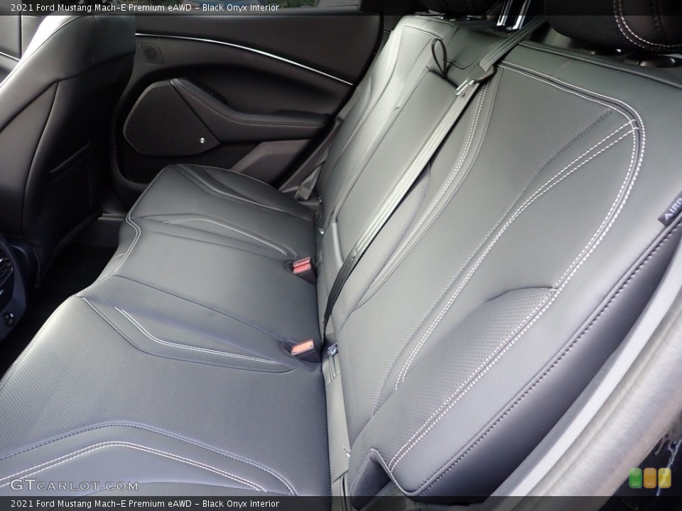 Black Onyx Interior Rear Seat for the 2021 Ford Mustang Mach-E Premium eAWD #142833356