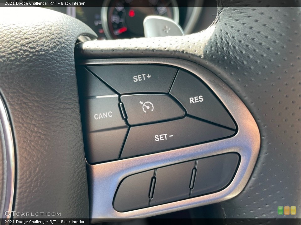 Black Interior Steering Wheel for the 2021 Dodge Challenger R/T #142833377