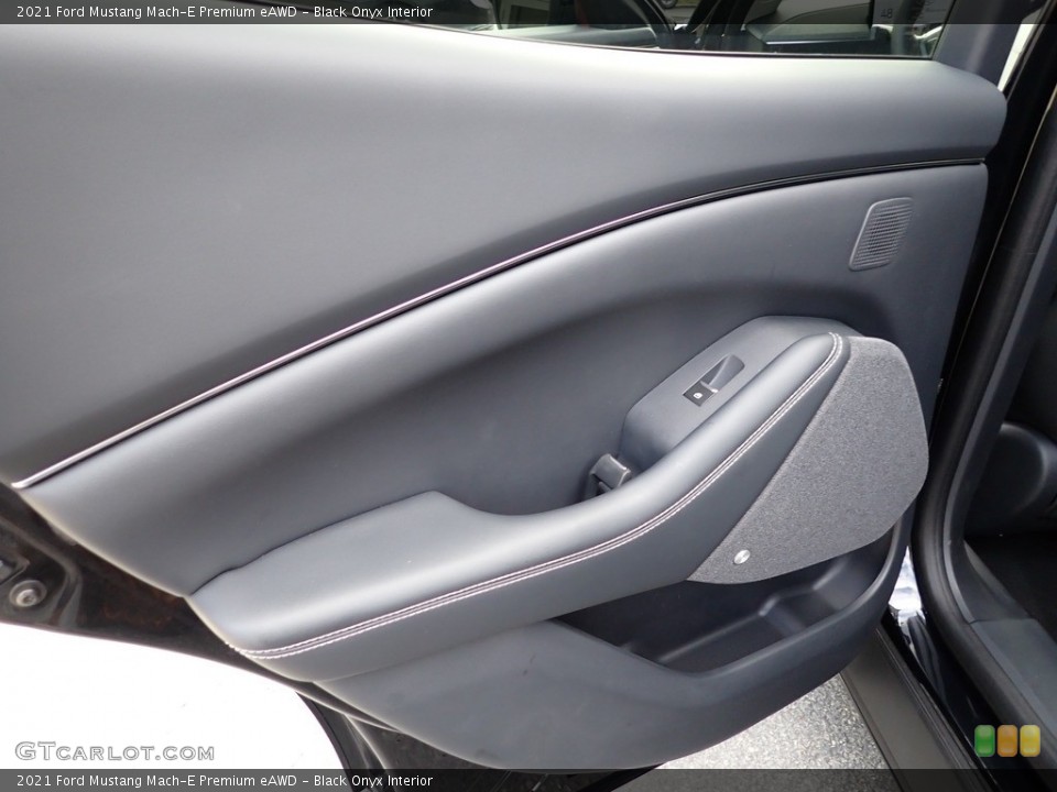 Black Onyx Interior Door Panel for the 2021 Ford Mustang Mach-E Premium eAWD #142833380
