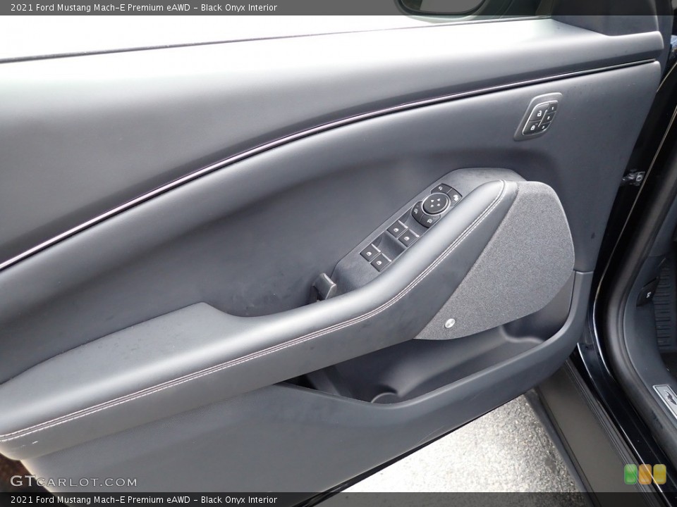 Black Onyx Interior Door Panel for the 2021 Ford Mustang Mach-E Premium eAWD #142833392