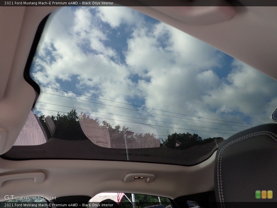Black Onyx Interior Sunroof for the 2021 Ford Mustang Mach-E Premium eAWD #142833419