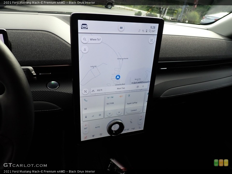 Black Onyx Interior Navigation for the 2021 Ford Mustang Mach-E Premium eAWD #142833464