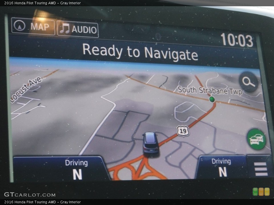 Gray Interior Navigation for the 2016 Honda Pilot Touring AWD #142836519