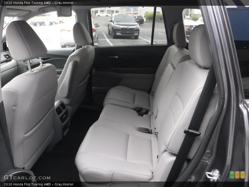 Gray Interior Rear Seat for the 2016 Honda Pilot Touring AWD #142836659