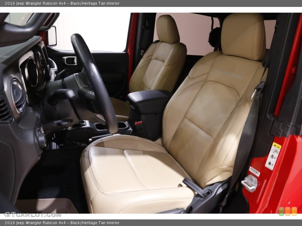 Black/Heritage Tan 2019 Jeep Wrangler Interiors