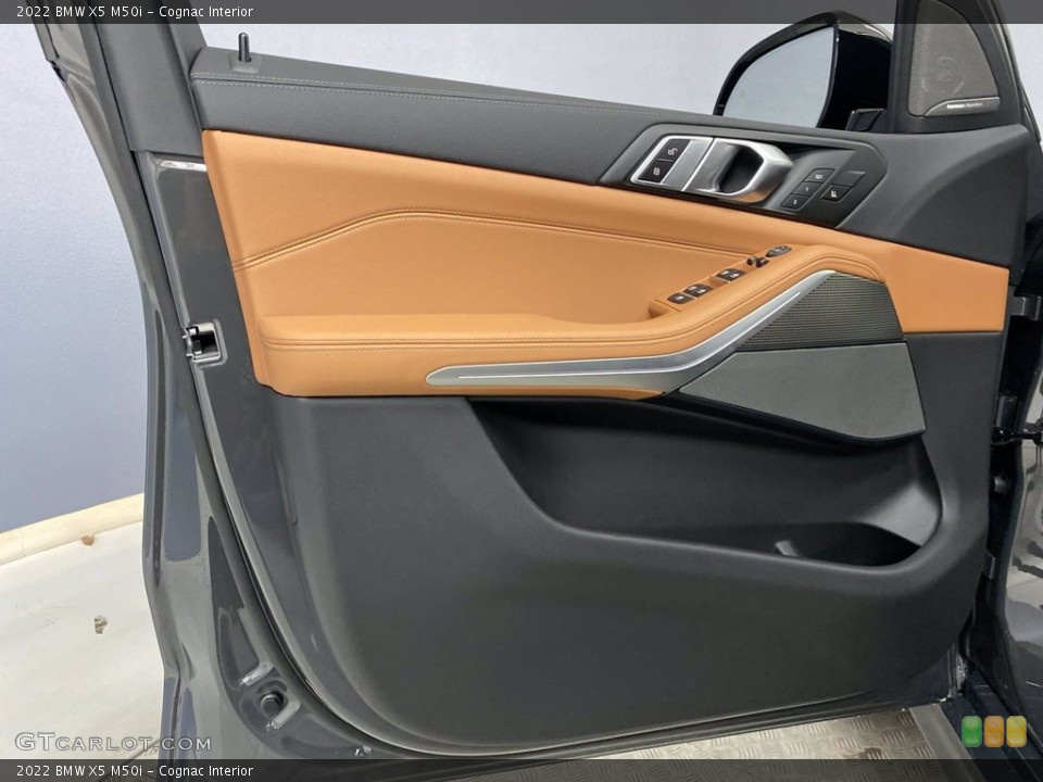 Cognac Interior Door Panel for the 2022 BMW X5 M50i #142839078