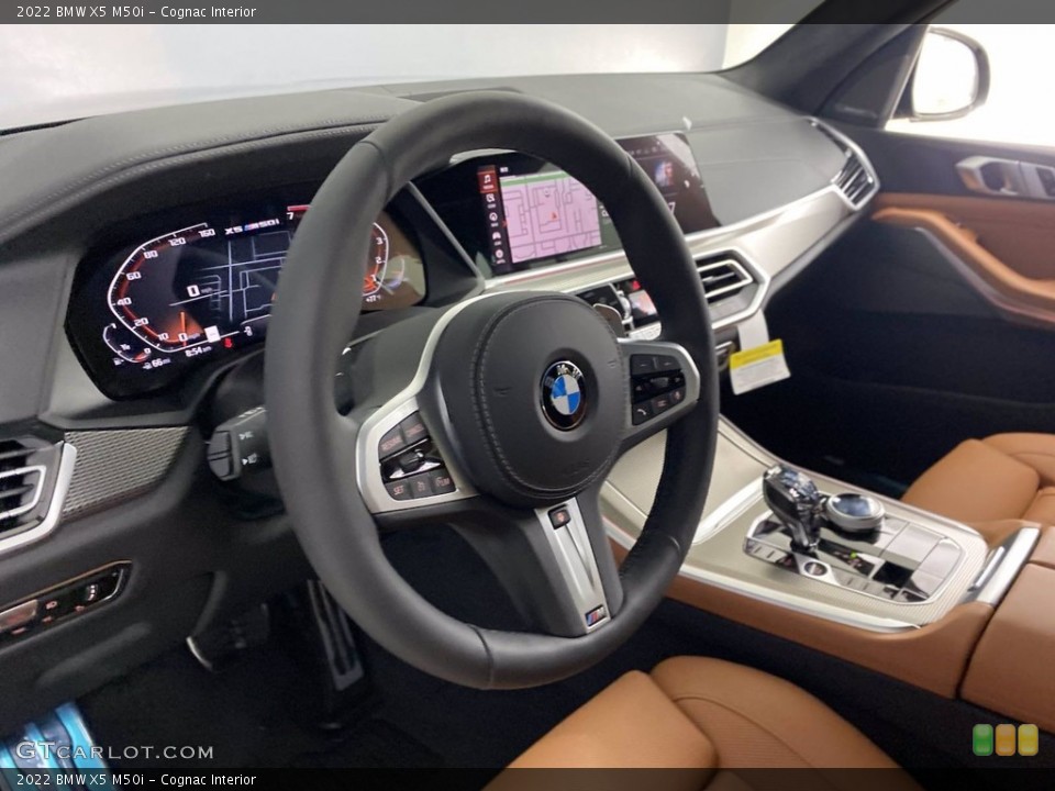Cognac Interior Front Seat for the 2022 BMW X5 M50i #142839135