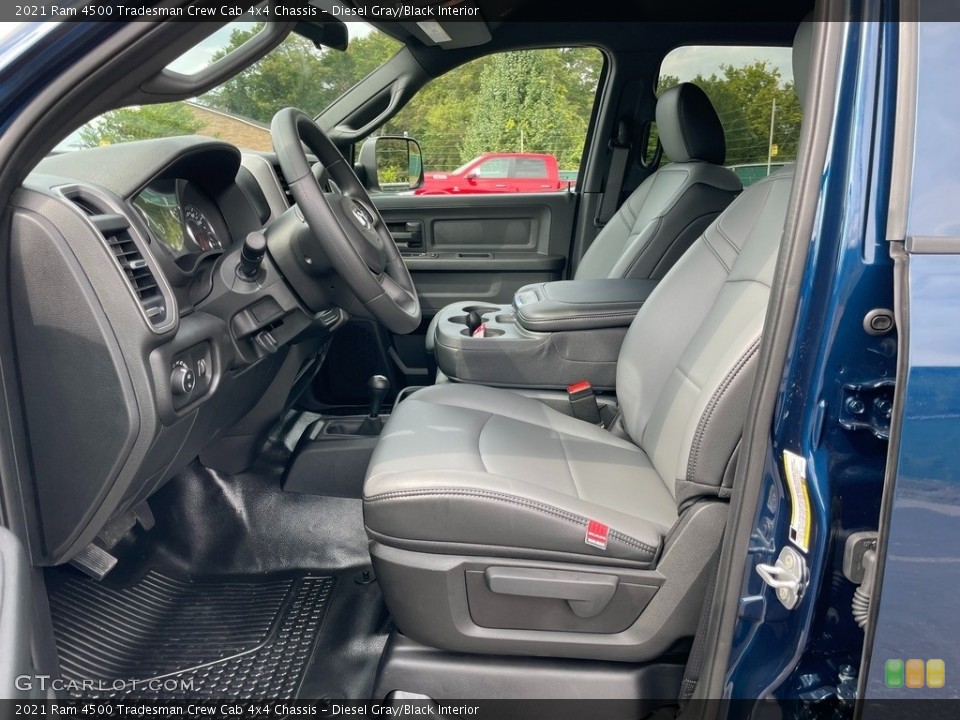 Diesel Gray/Black Interior Photo for the 2021 Ram 4500 Tradesman Crew Cab 4x4 Chassis #142839474