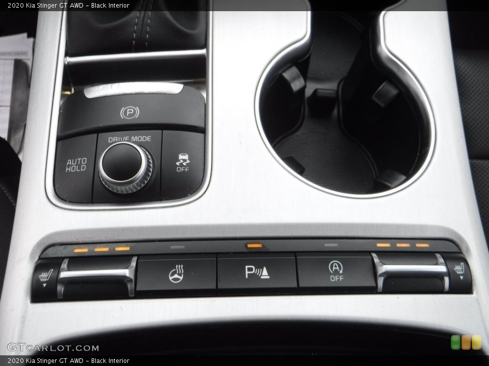 Black Interior Controls for the 2020 Kia Stinger GT AWD #142840563