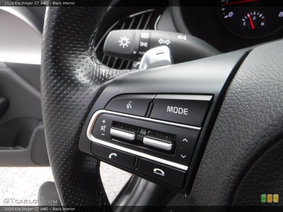 Black Interior Steering Wheel for the 2020 Kia Stinger GT AWD #142840689