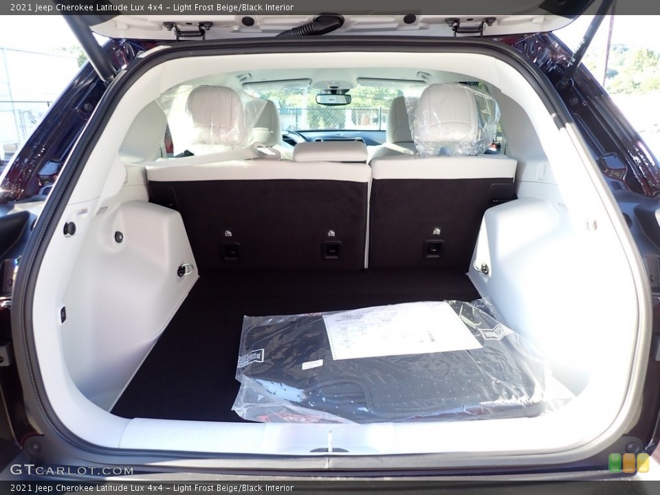 Light Frost Beige/Black Interior Trunk for the 2021 Jeep Cherokee Latitude Lux 4x4 #142845975