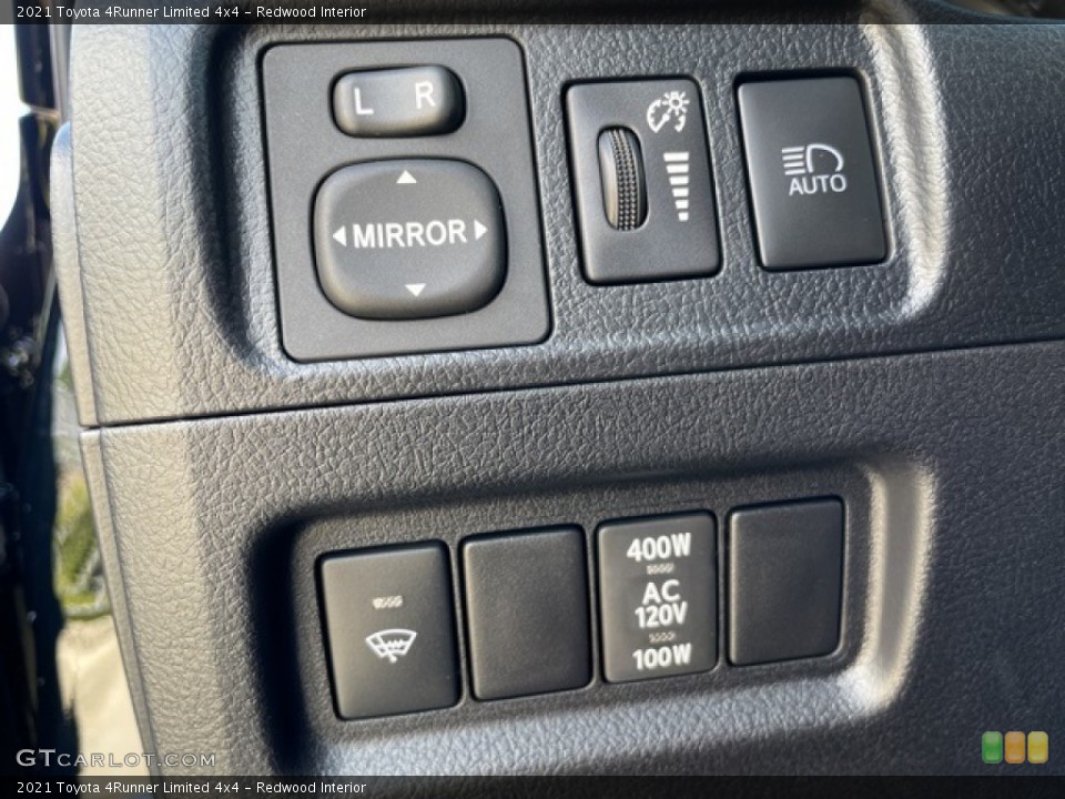 Redwood Interior Controls for the 2021 Toyota 4Runner Limited 4x4 #142847297