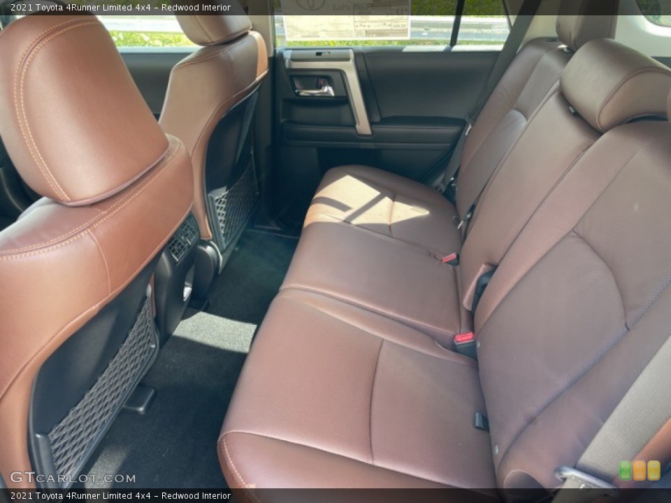 Redwood Interior Rear Seat for the 2021 Toyota 4Runner Limited 4x4 #142847396