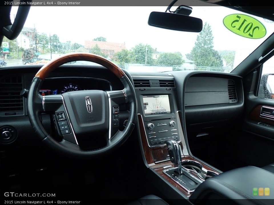 Ebony Interior Dashboard for the 2015 Lincoln Navigator L 4x4 #142848442