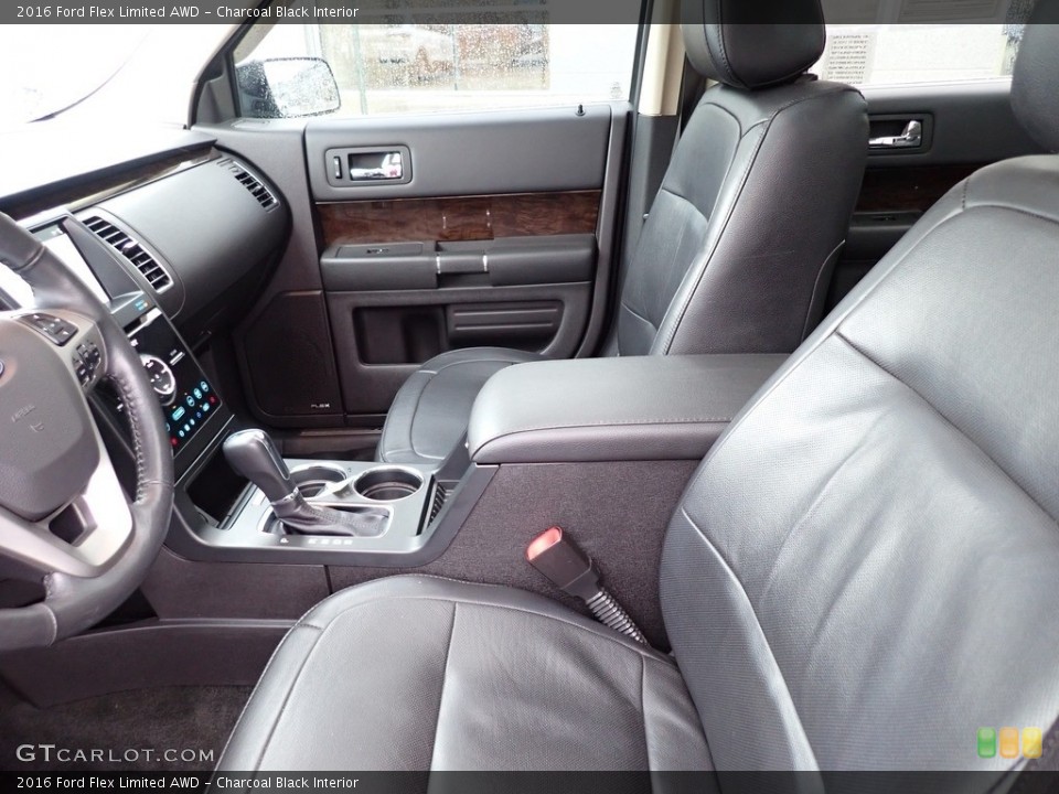 Charcoal Black Interior Front Seat for the 2016 Ford Flex Limited AWD #142848908