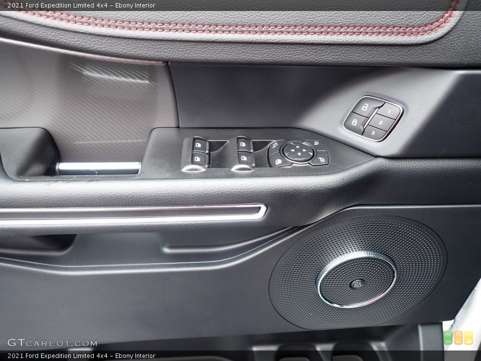 Ebony Interior Door Panel for the 2021 Ford Expedition Limited 4x4 #142850771
