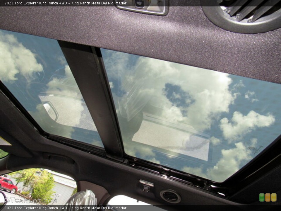 King Ranch Mesa Del Rio Interior Sunroof for the 2021 Ford Explorer King Ranch 4WD #142862866