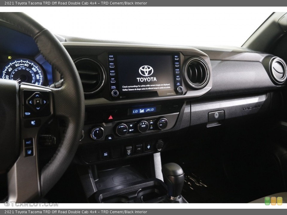 TRD Cement/Black Interior Dashboard for the 2021 Toyota Tacoma TRD Off Road Double Cab 4x4 #142864761