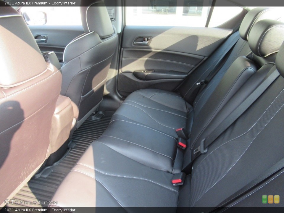 Ebony Interior Rear Seat for the 2021 Acura ILX Premium #142867212