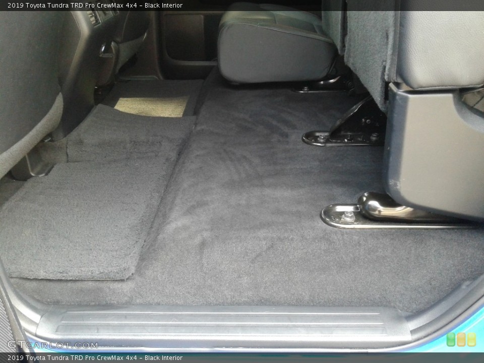 Black Interior Rear Seat for the 2019 Toyota Tundra TRD Pro CrewMax 4x4 #142869909