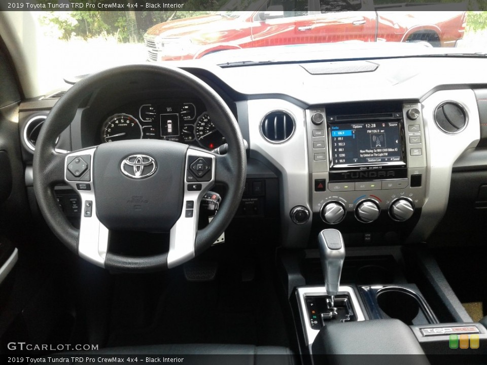 Black Interior Dashboard for the 2019 Toyota Tundra TRD Pro CrewMax 4x4 #142869990