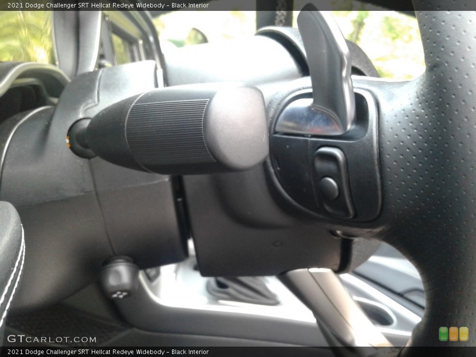 Black Interior Steering Wheel for the 2021 Dodge Challenger SRT Hellcat Redeye Widebody #142870629