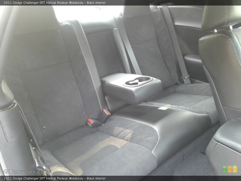 Black Interior Rear Seat for the 2021 Dodge Challenger SRT Hellcat Redeye Widebody #142870680