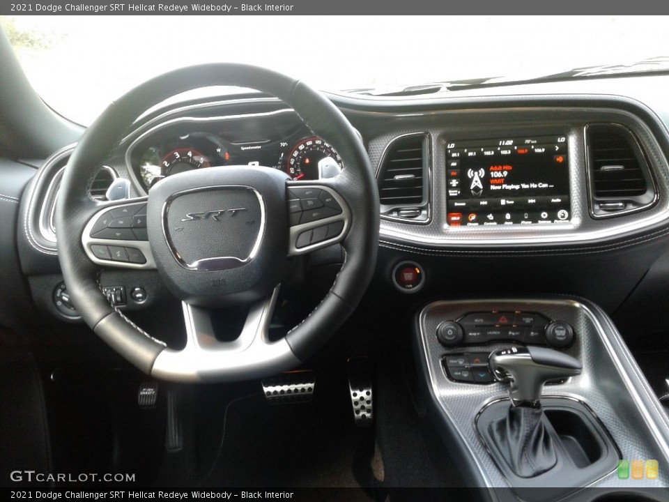 Black Interior Dashboard for the 2021 Dodge Challenger SRT Hellcat Redeye Widebody #142870731