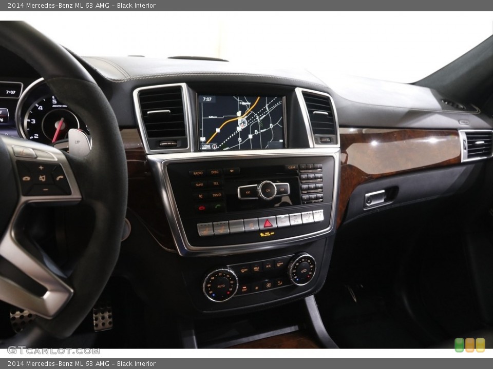 Black Interior Controls for the 2014 Mercedes-Benz ML 63 AMG #142871265