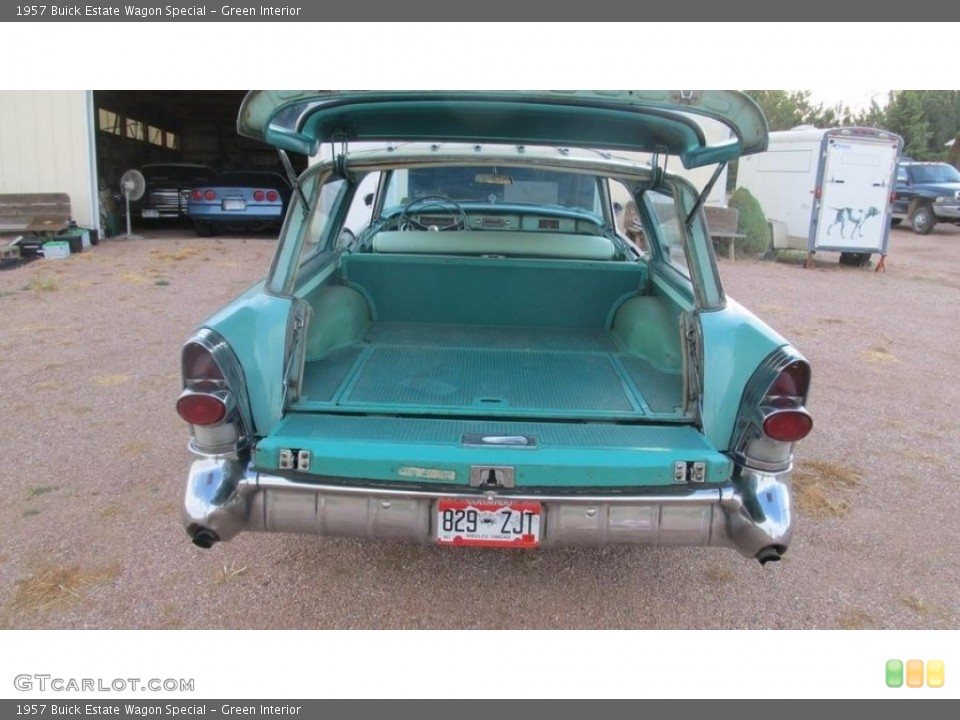 Green Interior Trunk for the 1957 Buick Estate Wagon Special #142871808